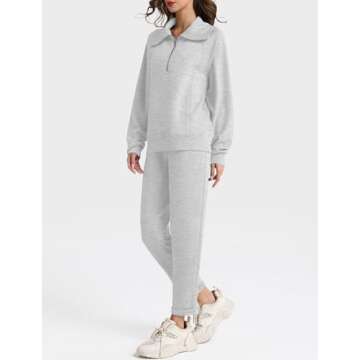 Casly Lamiit Women's Fall 2 Piece Set for Fashionable Comfort