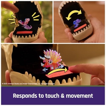 BITZEE Jurassic World Interactive Dinosaur Toy - 25 Collectible Dinosaurs, Connective Play, Ideal fo...