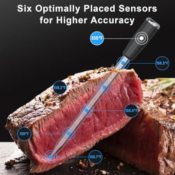 Smart Bluetooth Wireless Meat Thermometer with WiFi Long-Range