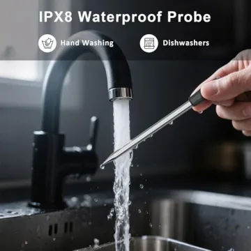 Smart Bluetooth Wireless Meat Thermometer with WiFi Long-Range