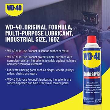 WD-40 Multi-Use Product, Industrial Size, 16 OZ