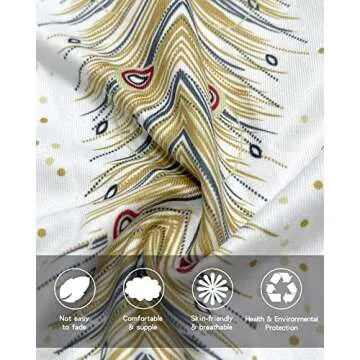 QIANXIZHAN Women's Harem Pants, High Waist Yoga Boho Trousers with Pockets White M