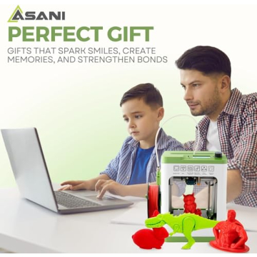 Assembled Mini 3D Printer for Kids - Starter Kit Included