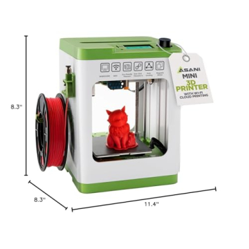 Assembled Mini 3D Printer for Kids - Starter Kit Included