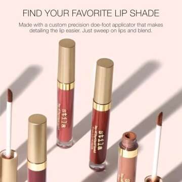 Stila Stay All Day Shimmer Liquid Lipstick - 12 Hours Wear