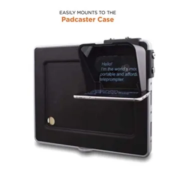 Padcaster Parrot Teleprompter Kit - Portable Smartphone Teleprompter