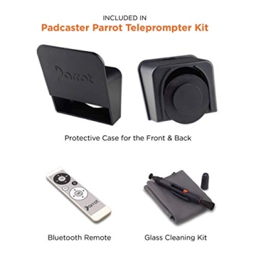 Padcaster Parrot Teleprompter Kit - Portable Smartphone Teleprompter