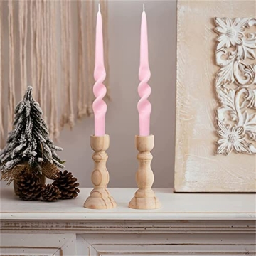 Spiral Taper Candles for Home Decor and Special Occasions