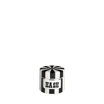 Jonathan Adler Hash Canister in Black and White for Decor