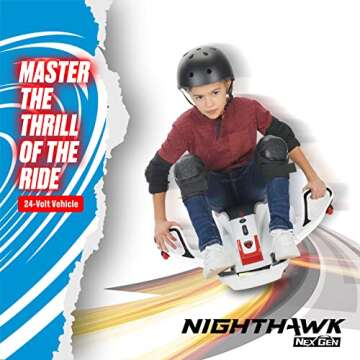 Rollplay Nighthawk NexGen Electric Ride On Toy for Ultimate Fun!