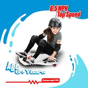 Rollplay Nighthawk Electric Ride On Toy for Ages 6+