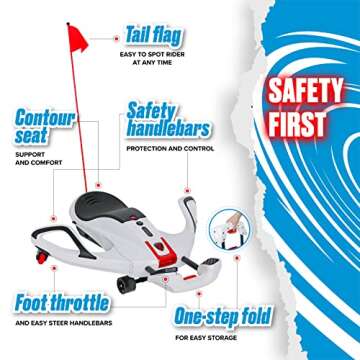 Rollplay Nighthawk Electric Ride On Toy for Ages 6+