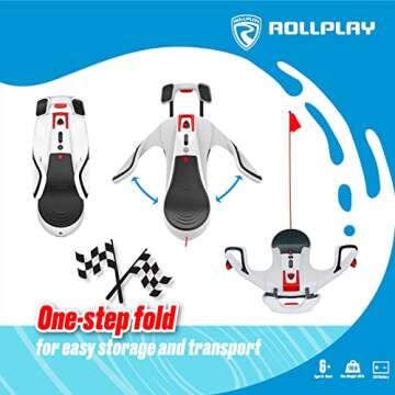 Rollplay Nighthawk Electric Ride On Toy for Ages 6+