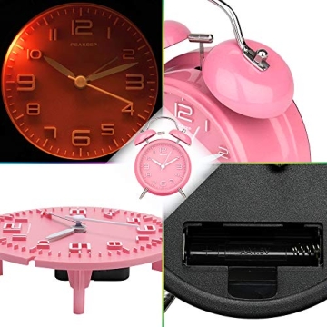 Vintage Peakeep Loud Alarm Clock for Heavy Sleepers