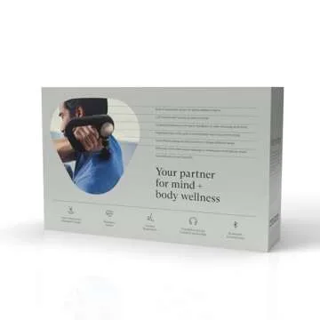 TheraGun Sense Percussion Massage Gun - Deep Tissue Personal Massager with Preloaded Breathwork Routines for Stress Relief, Pain Relief & Muscle Soreness in Neck, Back, Leg and Knee (Black)