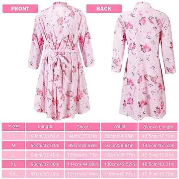 Mepase Mommy and Me Robe Swaddle Set for New Moms