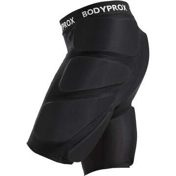 Bodyprox Snow Sports Padded Protection Shorts