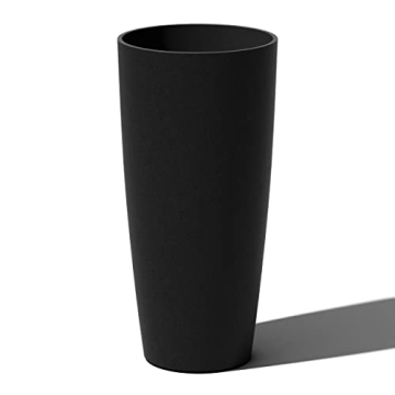 Veradek Mason Series Vega Planter - Round Tall Planter for Indoor or Outdoor Porch/Patio | Made from...