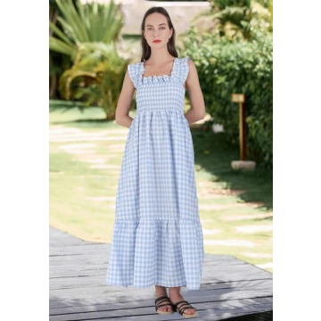 Chouyatou Retro Plaid Dress for Every Occasion