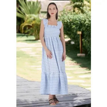 Chouyatou Retro Plaid Dress for Every Occasion