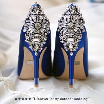 GoGoHeel STOPPERS Heel Protectors - Stops Sinking into Grass (XX-Small)