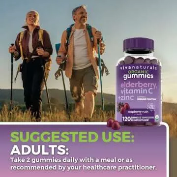 Immune Support Elderberry Gummies for Adults - 3in1