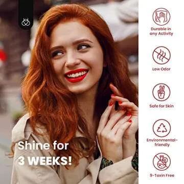 Beetles Jelly Gel Nail Polish Set, 6 Colors Nude Sheer Natural Pink Red Brown Gel Nail Polish Kit for DIY Nail Art Salon Home Gift For Women Girls