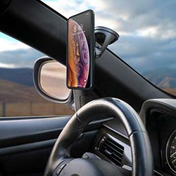 Scosche MagicMount Pro Magnetic Phone Holder - Secure Mounting