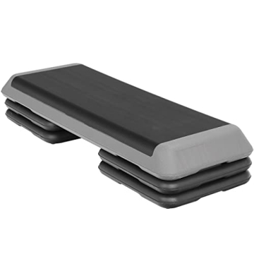 ZENY 43'' Adjustable Aerobic Step Platform with 4 Risers for Home Gym