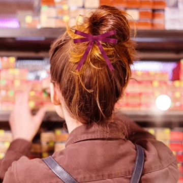 Elegant Double Faced Burgundy Satin Ribbon for Crafts