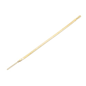 PAVOI 14k Gold Plated Minimalist Anklet - Durable & Stylish