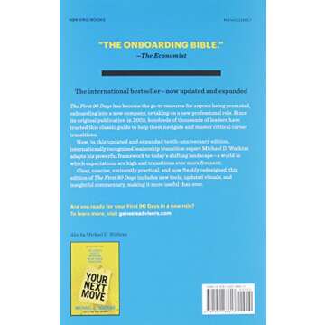 The First 90 Days: Proven Strategies for Getting Up to Speed Faster and Smarter, Updated and Expanded