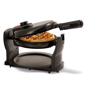 BELLA Classic Rotating Belgian Waffle Maker Nonstick Plates