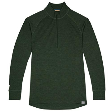 Premium MERIWOOL Men's Merino Wool Half Zip Sweater