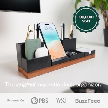 Magnetic Desk Organizer - Customizable Office Supply Holder