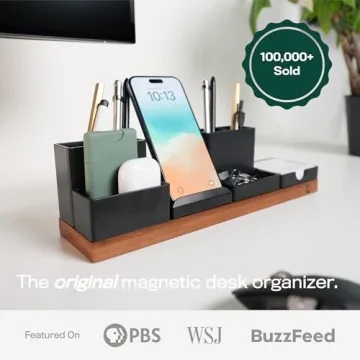 Magnetic Desk Organizer - Customizable Office Supply Holder