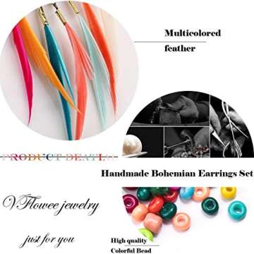 NEEBAOLY Elegant Bohemian Earrings Set for Women