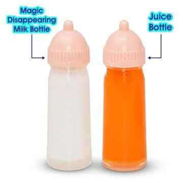 Twin Baby Dolls with Disappearing Bottles - 13 Inch