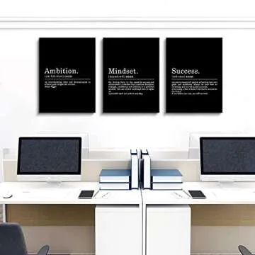 Inspirational Office Wall Art & Motivational Canvas Prints