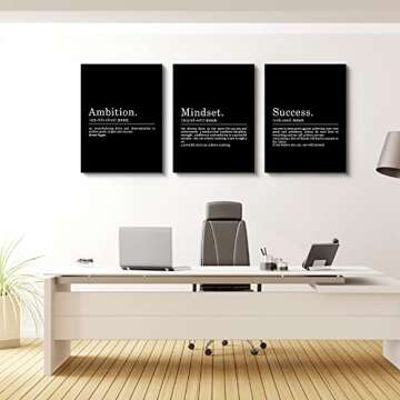 Inspirational Office Wall Art & Motivational Canvas Prints