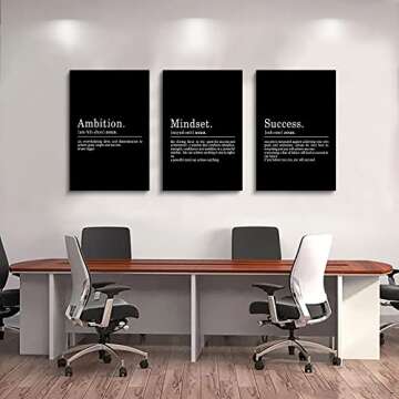 Inspirational Office Wall Art & Motivational Canvas Prints