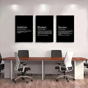 Inspirational Office Wall Art & Motivational Canvas Prints