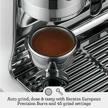 Breville Oracle Espresso Machine BES980XL, Brushed Stainless Steel