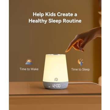 Dreamegg Nite 1 Baby Sound Machine with Night Light