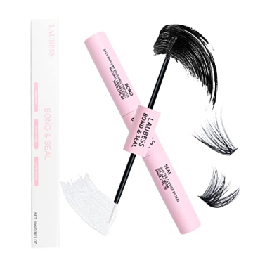 LAUBESS Lash Bond & Seal: Long Lasting Eyelash Glue for Extensions