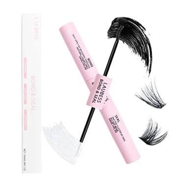 LAUBESS Lash Bond & Seal: Long Lasting Eyelash Glue for Extensions