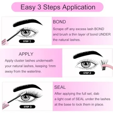 Lash Bond and Seal for Lasting Eyelash Extensions