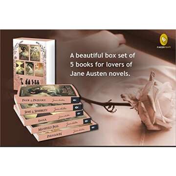 Greatest Works of Jane Austen Set - 5 Classic Novels