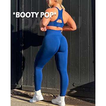 Danysu Seamless Scrunch Butt Leggings for Women