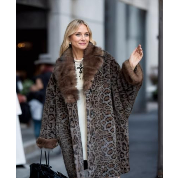 Stylish Faux Fur Coat for Women - Tngan Winter Jacket